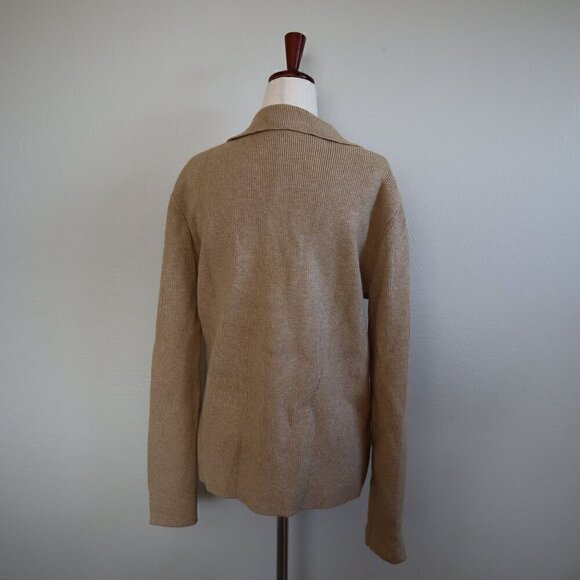 English Factory Beige Oversized Collared Sweater - Picture 5 of 7